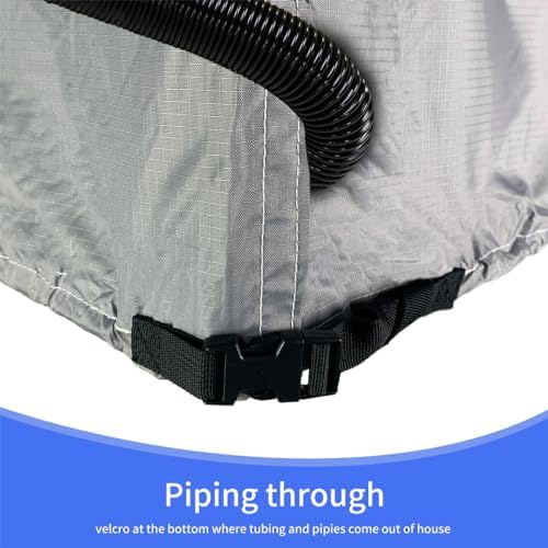 Homydom Air Conditioner Covers for Outside Units Fits up to 30"x30"x32" Full Winter AC Unit Covers Outdoor Protection