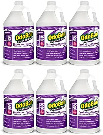 OdoBan Professional Disinfectant and Odor Eliminator Concentrate, 4 Gallons, Original Eucalyptus Scent