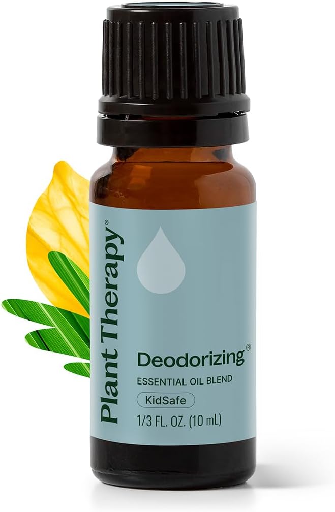 Plant Therapy Deodorizing Essential Oil Blend 10 mL Ideal for Cleaning | Pure Essential Oils, Undiluted, Ideal for Household Cleaning & Deodorizing