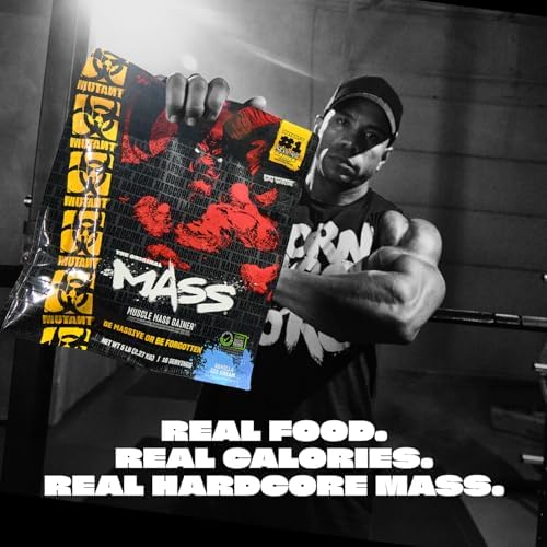 Mutant Mass Weight Gainer Protein Powder, Chocolate Fudge Brownie, 15 lb