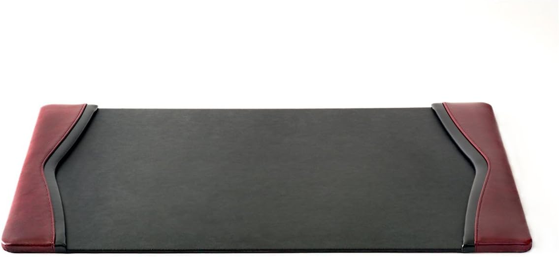 Dacasso Burgundy Leather Desk Set, 8-Piece