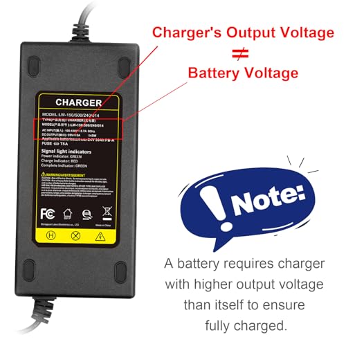 29V 5A for 24V 5A 3-Pin Male XLR Connector Battery Charger for Lakematic, Pride Mobility, Jazzy Power Chair, Drive Medical, Golden Technologies