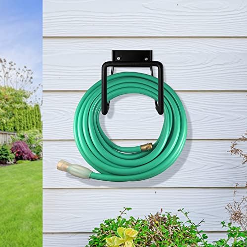 Hose Hanger, Heavy Duty Metal Hose Holder Wall Mount