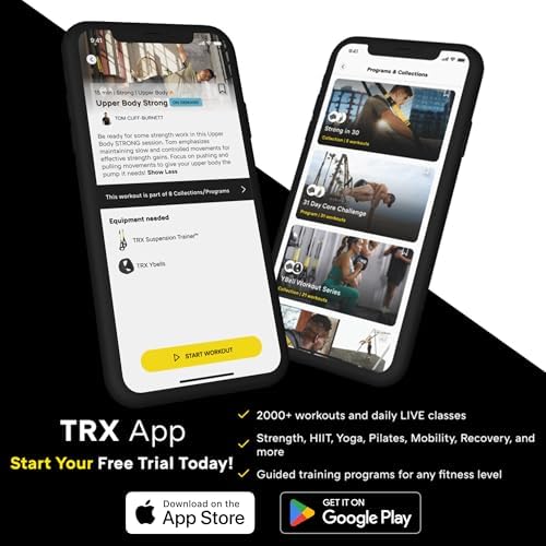 TRX Pro3 Home Gym System – Professional-Grade Suspension Trainer for Strength Training, HIIT, Cardio & Full-Body Workouts