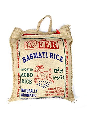 Deer Basmati Rice - 20 Lbs