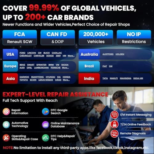 LAUNCH X431 PRO V5.0, 2026 New Bluetooth Bidirectional Scan Tool, ECU Code | 38+ Services, All-in-One Full System Automotive Scanner Diagnostic Tool
