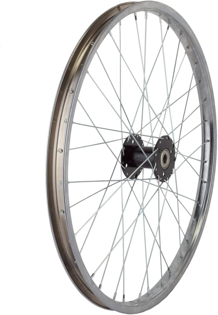 WheelMaster Rear Bicycle Wheel for Trike, 24 x 1.75 36H, Steel, Bolt On, Silver | bike-wheels