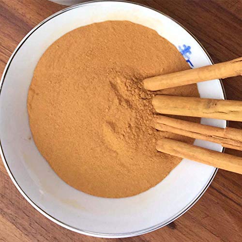 Ceylon Flavors Fresh and Pure USDA Certified Organic Ceylon Cinnamon Powder Premium Grade 2.5oz (70g)