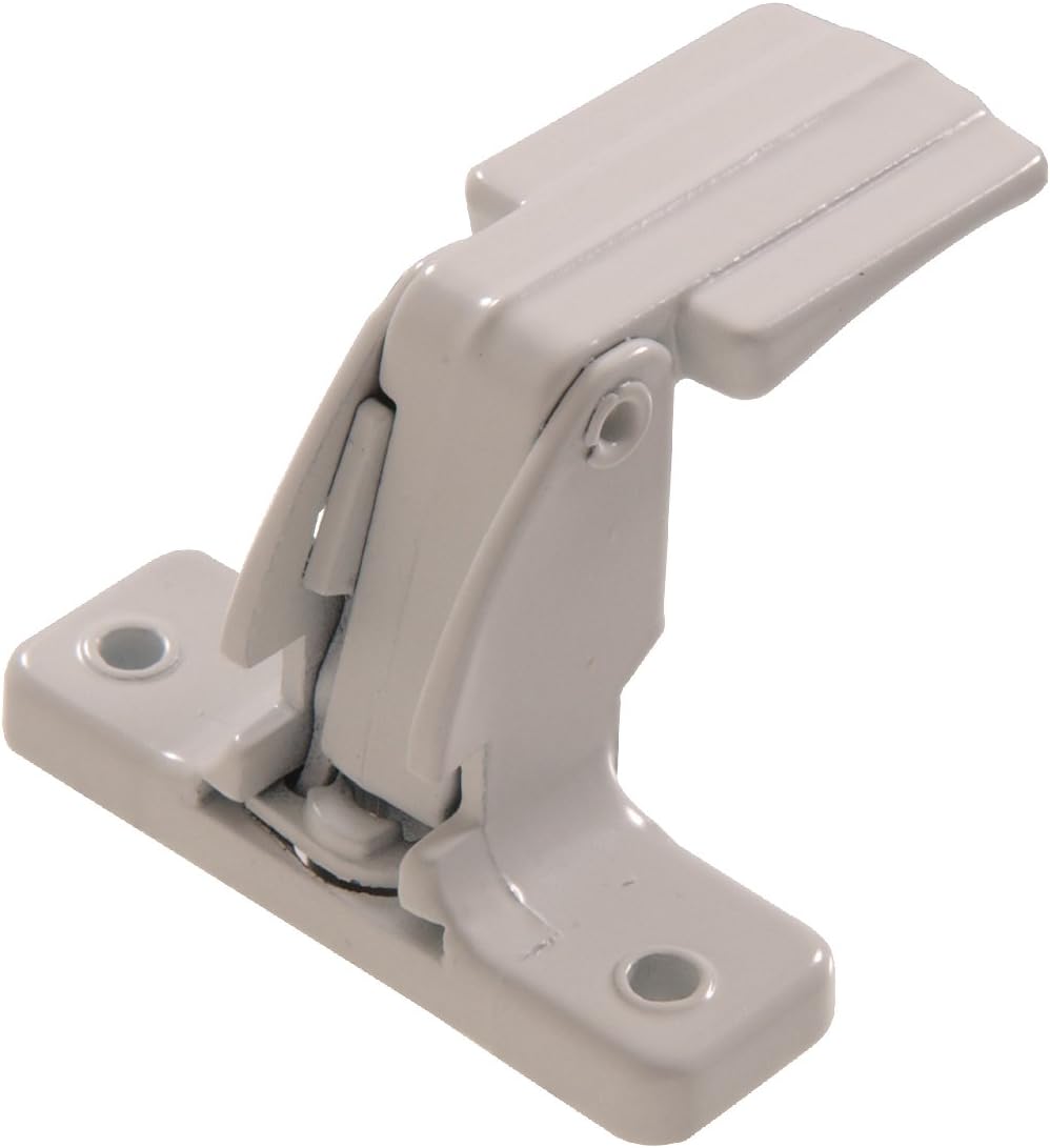 Hardware Essentials 853141 White Replacement Handle for Pushbutton Latches