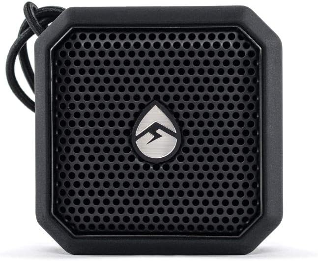 ECOXGEAR EcoPebble Lite GDI-EXPLT501 Rugged Waterproof Floating Portable Bluetooth Wireless 5-Watt Mini Smart Speaker (Black)
