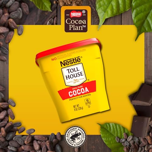 Nestle Toll House 100% Pure Cocoa for Baking 8 oz