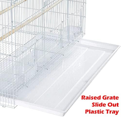 Divider Breeding Cage Aviary Bird Finch Parakeet Finch Flight Cage 24" x 16" x 16"