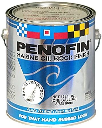 1 Gal Penofin F5EMAGA Natural Marine Marine Oil Wood Finish (550-VOC)