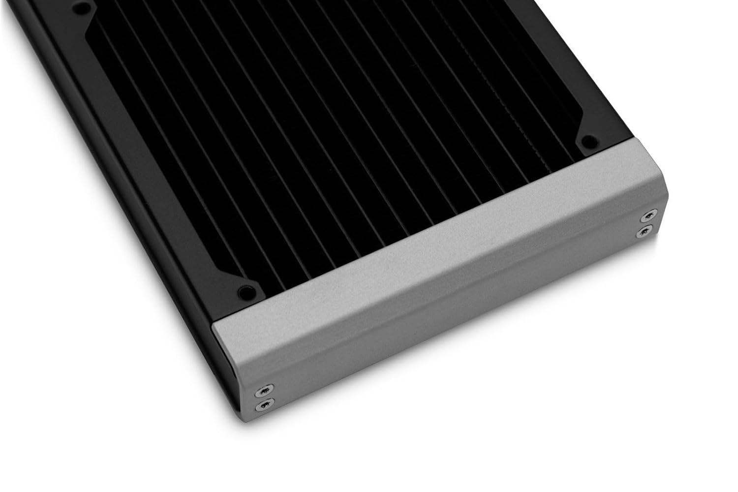 EKWB EK-Quantum Surface S360, Black, 360mm PC Radiator, 30mm Thick, 3 x 120mm Fan Mounts, 2X G1/4" Ports for Custom PC Water Cooling
