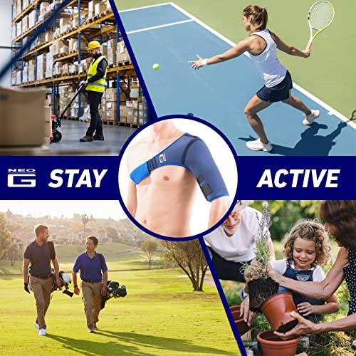 Neo-G Shoulder Brace Support - for Rotator Cuff, Dislocated Shoulders, Joint Pain, Arthritis