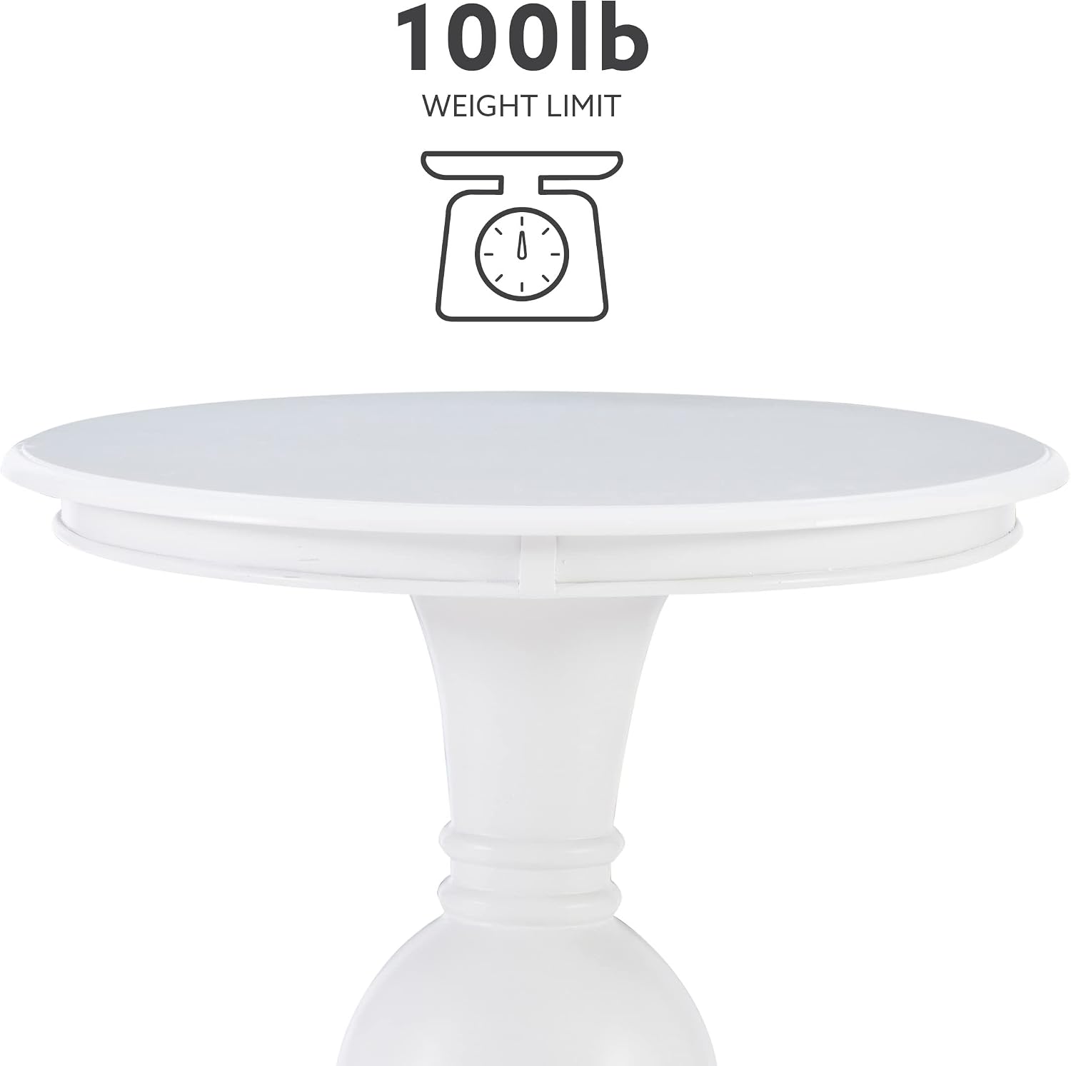 Powell 809-350 Espresso Round Accent Table 26"L x 26"W x 26"H