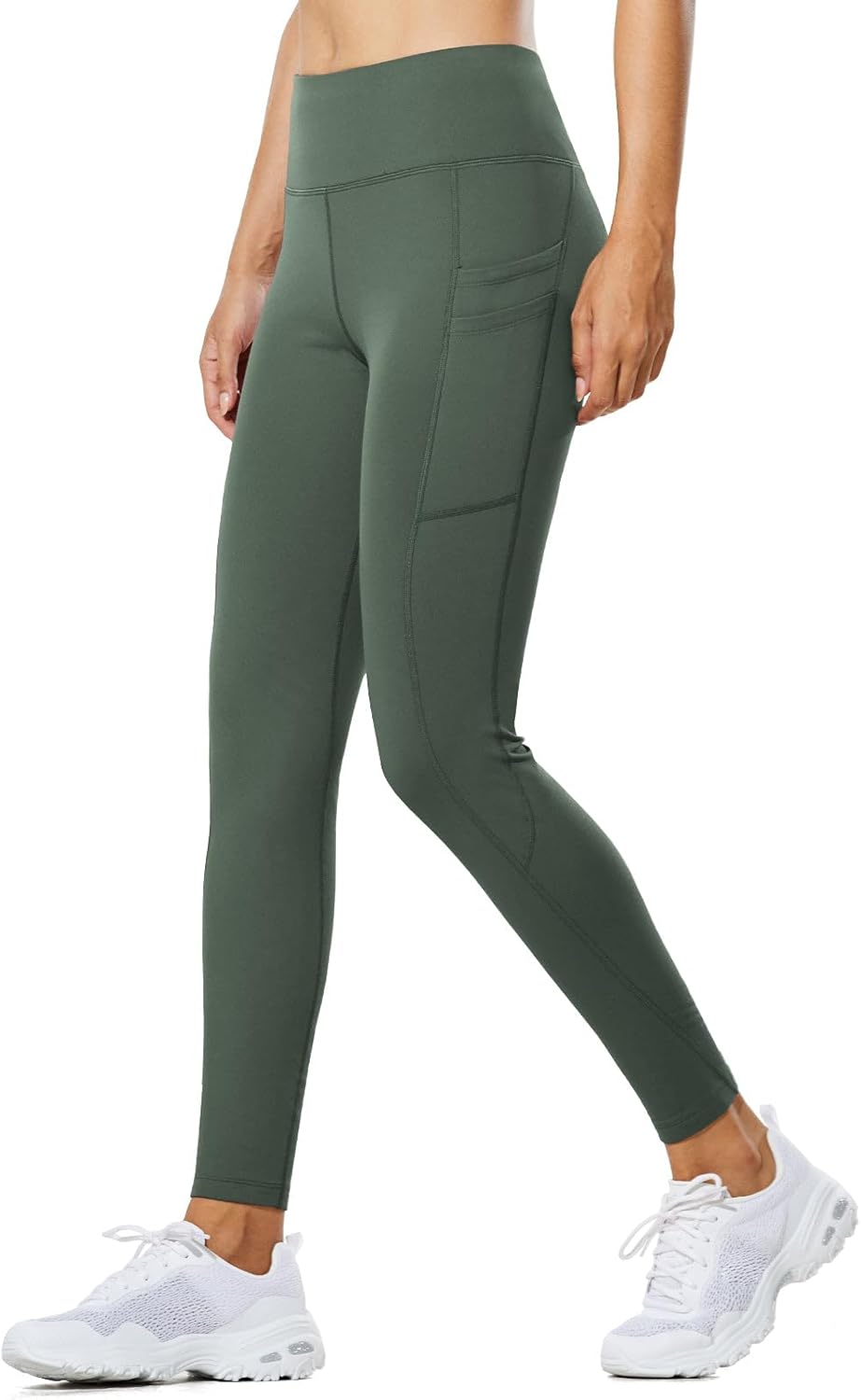 baleaf Women's Fleece Lined Leggings Thermal Warm Winter Tights