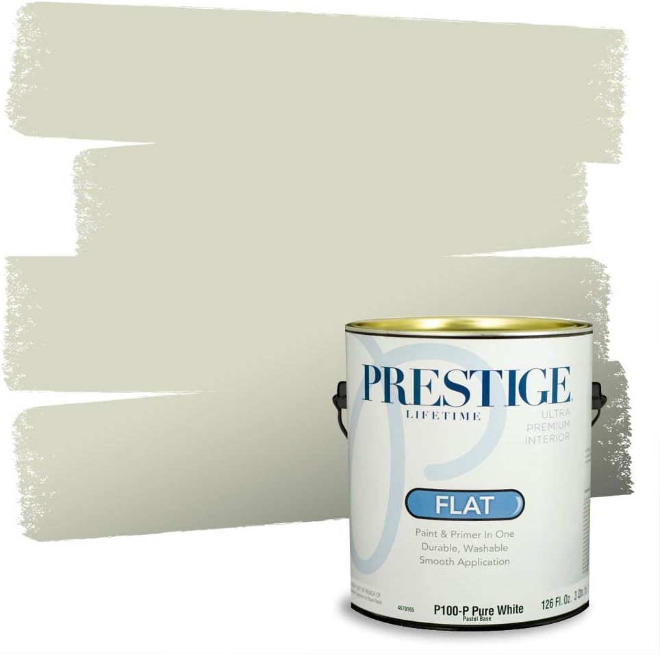 PRESTIGE Interior Paint and Primer in One, Garden Sage, Eggshell, 1 Gallon