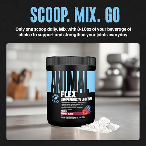 Animal Flex - Glucosamine Chondroitin Joint Supplement for Women and Men Discomfort with Turmeric, MSM, Boswellia for Cartilage, Joint Health, Muscles, Back, Knees, Shoulder, and Hip, 44 Packs