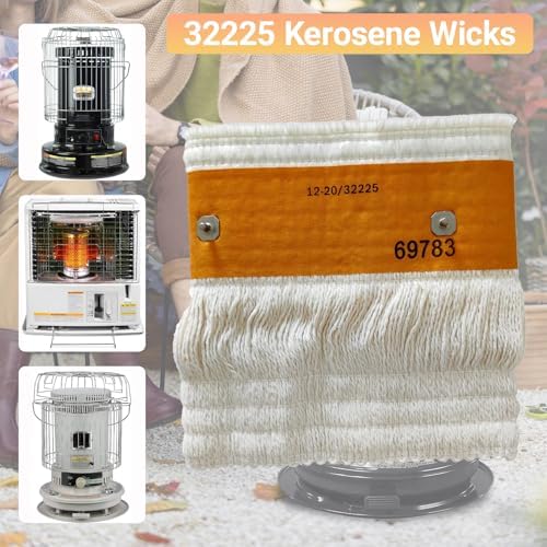 32225 Kerosene Heater Wick Replacement – Compatible with Kero World KW-24C, DuraHeat DH-2300, Dyna-Glo RMC-95C/CV-2300, Envirotemp CV-2300