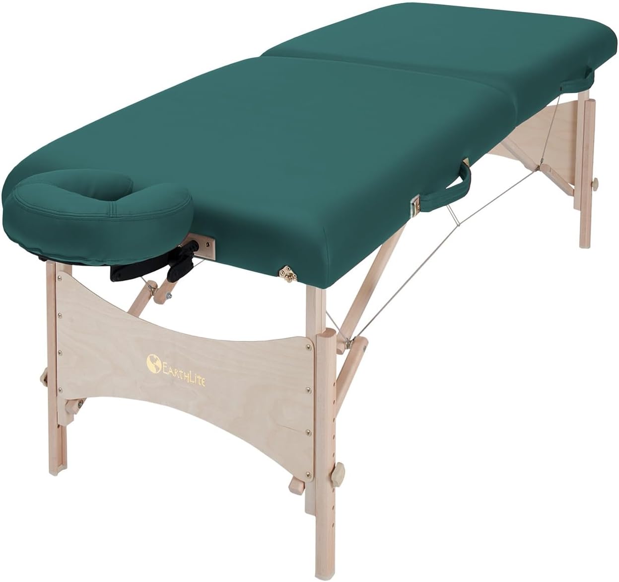 EarthLite Harmony DX Portable Massage Table Package, Includes Table + Face Cradle + Carrying Case, 30" x 73, Black