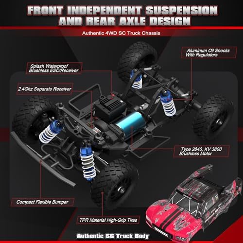 HAIBOXING 3100A 4X4 Off-Road Brushless RC Short-Course Truck