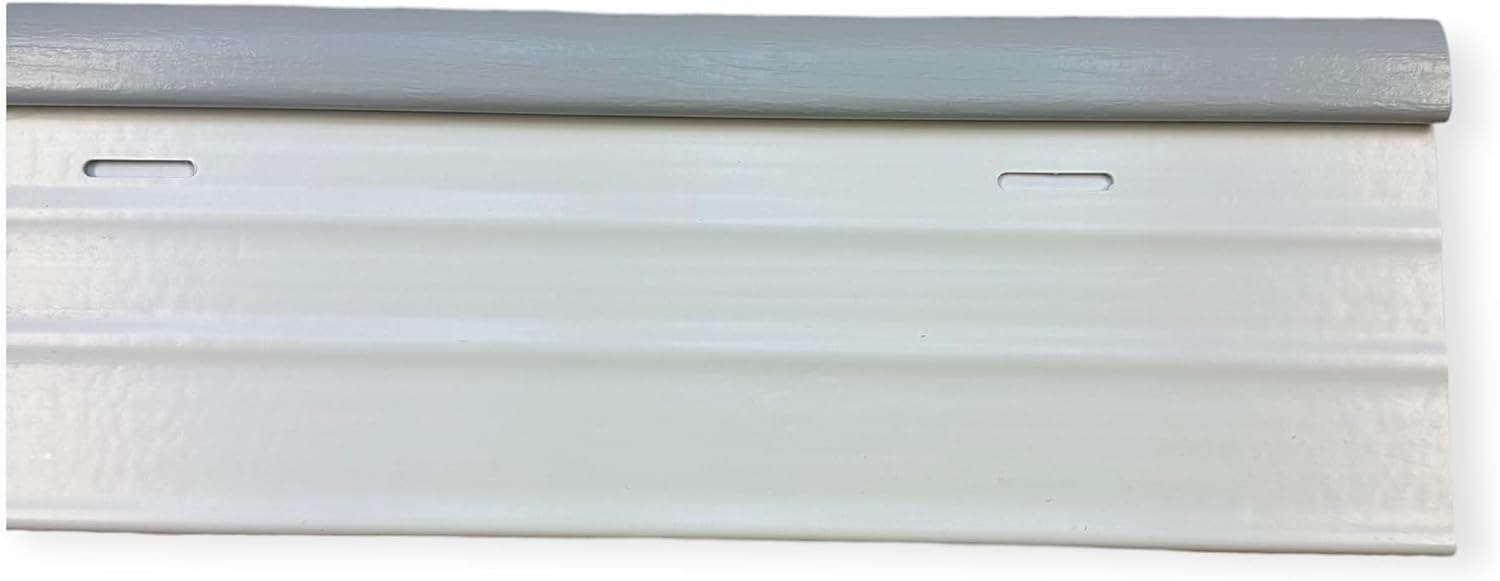 Mobile Home Vinyl Skirting Grey Upper & Lower Underpinning Track Trim Kit (58 Feet)