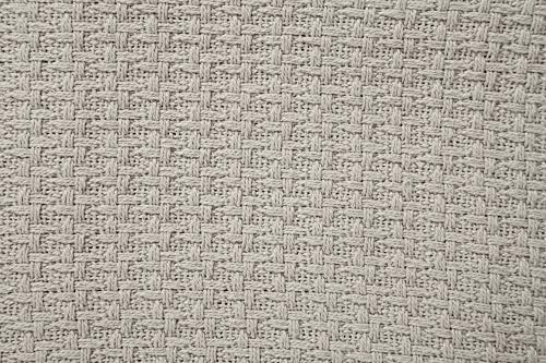 DOLLCENT 100% Cotton Queen Size Blanket for Bed, Premium Soft Combed Lightweight Blankets, Washed Breathable Cozy Bed Throw Blanket, Ivory Queen Cotton Blankets for All Season: Ivory (90"x90")