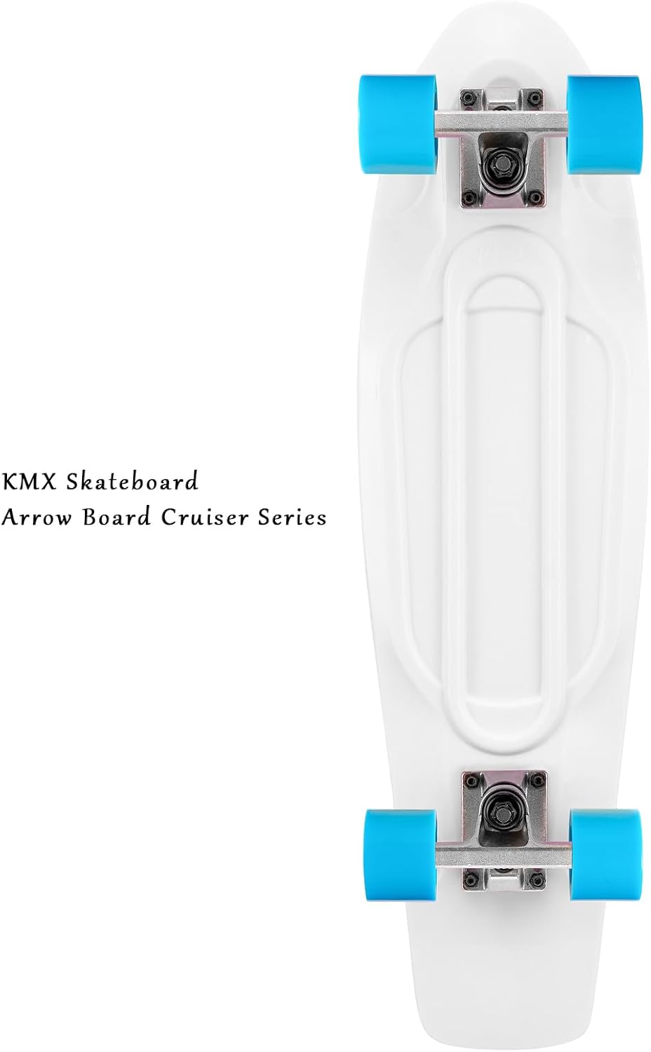 KMX Classic Retro Mini Cruiser Skateboard for Kids, Teens, Adults