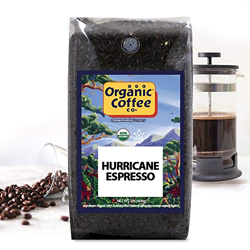 The Organic Coffee Co. French Roast Whole Bean Coffee, 2 lb bag