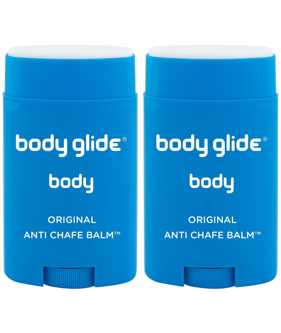 Body Glide Original Anti Chafe Balm | No Chafing Stick | Prevent Arm, Chest, Butt, Thigh, Ball Chafing & Irritation | Trusted Skin Protection Since 1996 |1.5oz