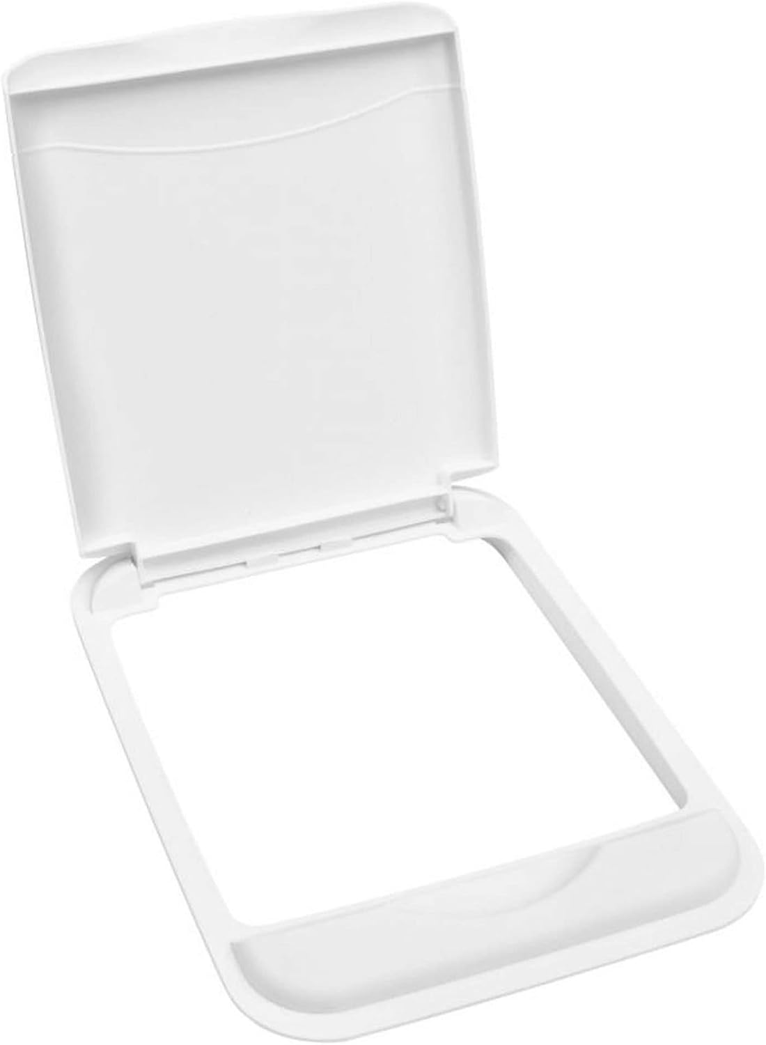 Rev-A-Shelf 35 Qt Under Sink Garbage Can Lid for Base Kitchen and Bathroom Cabinet, Replacement Plastic Trash Bin Lid Only, White, RV-35-LID-1