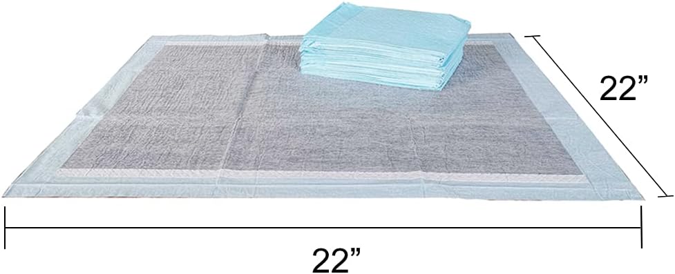 BV Puppy Pads Leak-Proof 100 Count 22"x 22" - Absorbent Pee Pads for Dogs with 6-Layer Design, Rapid Dry Sheet & Built-in Attractant - Dog Pad with Odor Control, Perfect for Puppies & Senior Dogs