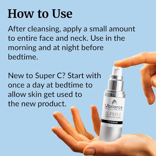Vibriance Super C Vitamin C Serum for Mature Skin, 1 fl oz