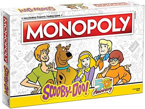 USAOPOLY Monopoly Scooby-Doo! Board Game | Official Merchandise Based on the Popular Cartoon | Classic Monopoly Game Featuring Characters