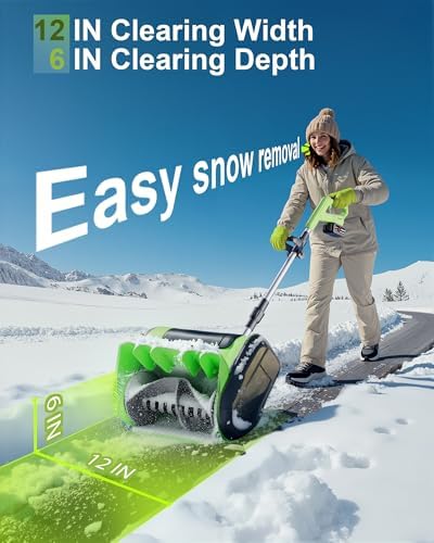 DEGGE Electric Cordless Snow Shovel