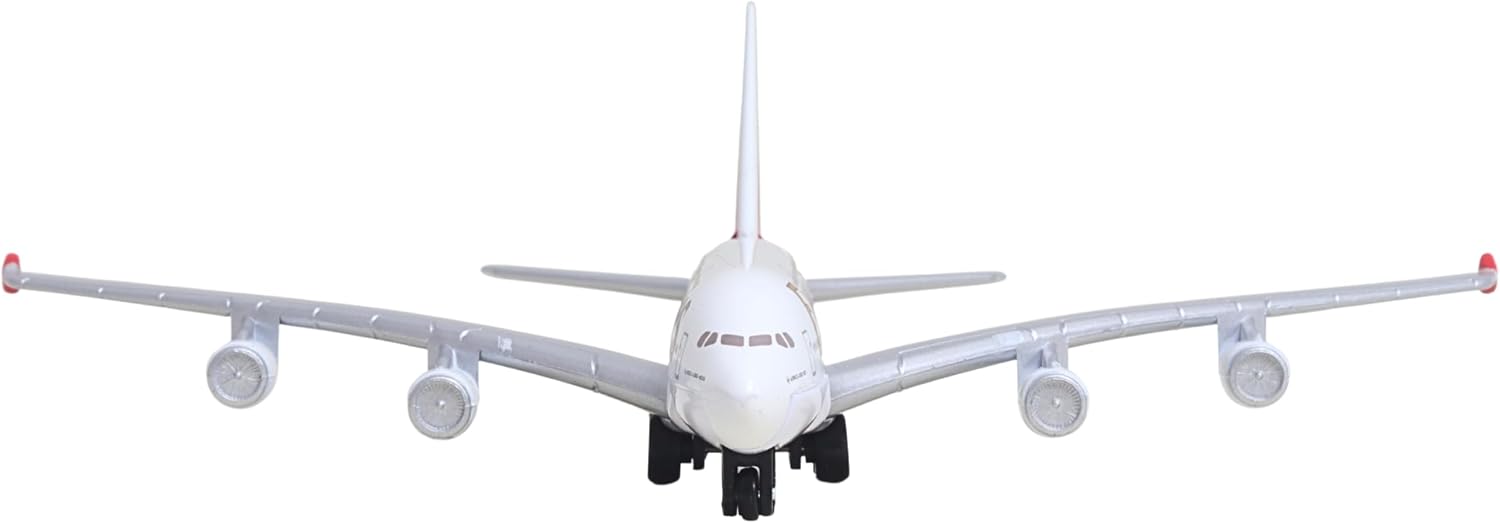 Daron Toy Airplane RT9904 – Emirates A380 – Die-Cast Metal Model Airplane Toy with Plastic Parts for Kids Ages 3+