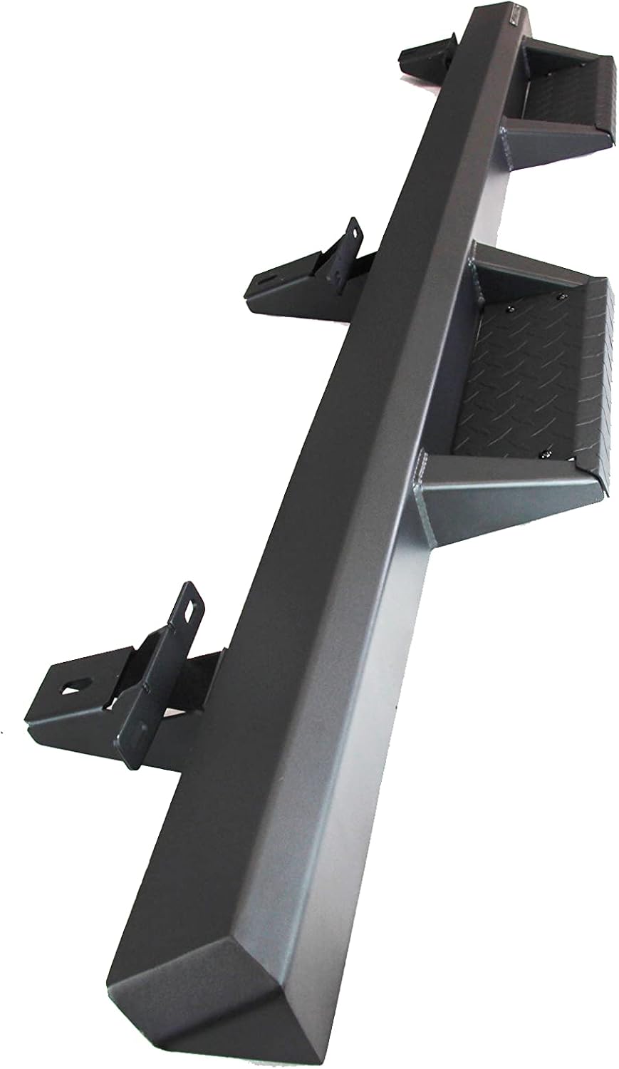 Black Horse Impact Heavy Duty Drop Side Steps Black Compatible with 09-10 Ram 1500|11-18 Ram 1500|19-22 Ram 1500 Classic|2010 Ram 2500/3500|11-23