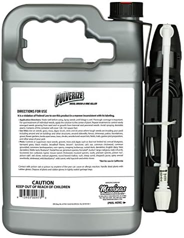 PWBV-B-128-S, Brush & Vine Ready to Use Weed Killer, Clear