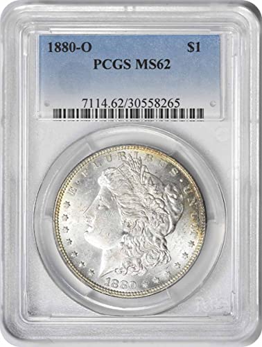 1880 O Morgan Dollar MS62 PCGS