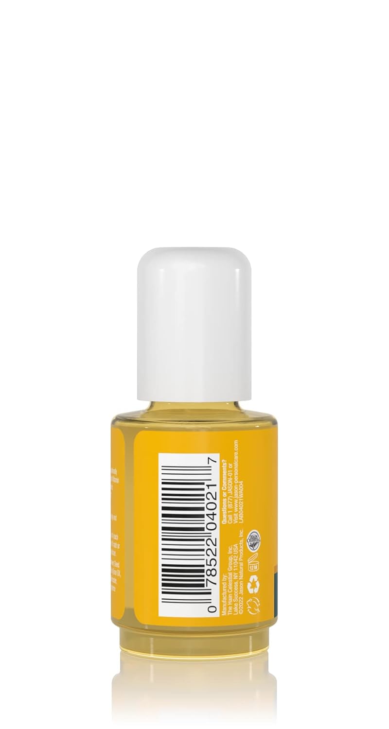 JASON Vitamin E 5,000 IU Moisturizing Body Oil, For Hair, Face, and Body, 4 Fluid Ounces