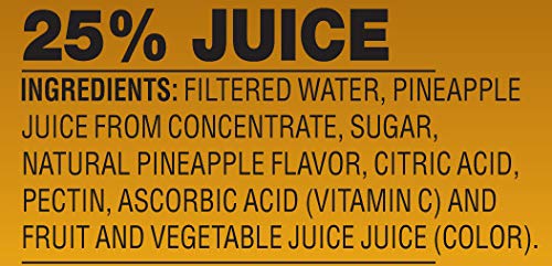 Langers Juice Pineapple Cocktail Juice, 15.2 Fl Oz (Pack of 12)