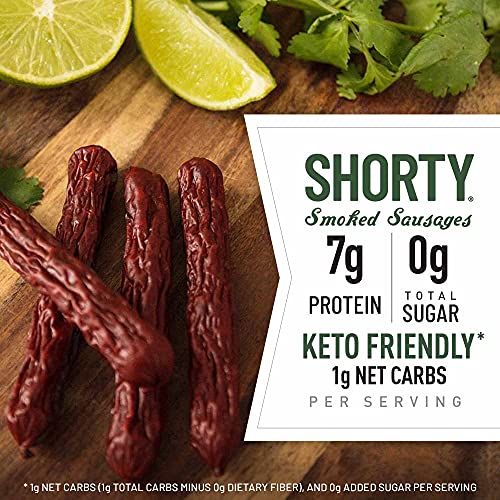 Duke's Pork Chorizo & Lime Smoked Shorty Sausages, 5 oz.