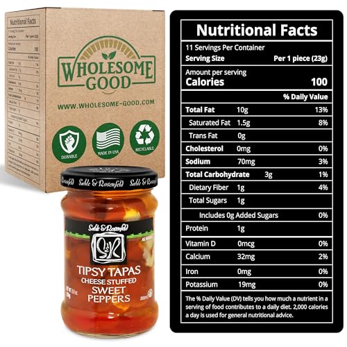 S&R Tipsy Tapas Sweet Pepper, 8.8 Ounce