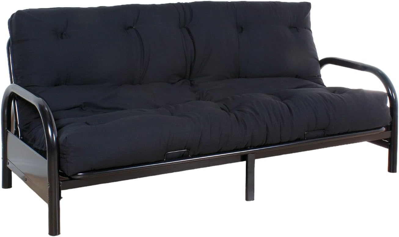 Acme Nabila Red and Black Full Futon Mattress