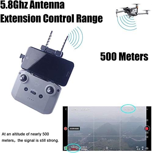 Skyreat Antenna Range Extender Yagi-UDA 5.8Ghz Signal Boosters for DJI Neo/Mini 5 Pro/ 4K | 3 Pro | Mavic Air 2 Drone RC-N1 / RCN2 /RCN3 Conrtoller