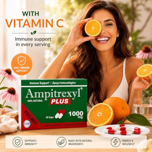 Ampitrexyl Plus Antioxidant Capsules, 1000 mg, 30 Count