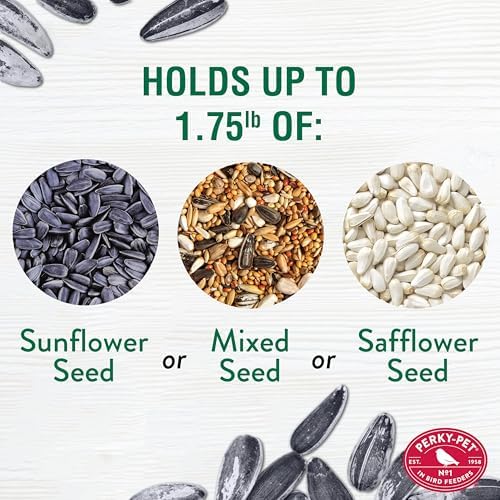 Perky-Pet Squirrel-Be-Gone Max Pinecone Bird Feeder with Flexports – 1.75 lb Capacity