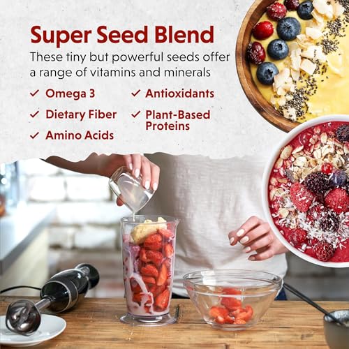 Barlean's Forti-Flax Organic Ground Flaxseed, Omega-3 Fiber, 16oz, 2-Pack | Ground whole raw flax seeds, Lignans, ALA omega-3, Fiber, Non-GMO, Vegan, For smoothies, baking, oatmeal & yogurt