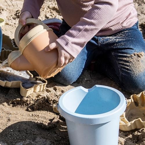 Dantoy: BIO Sand & Garden Set - 4 Piece Playset - Pretend Gardening, Outdoor Beach-Backyard-Sandbox Toy, Recycled Plastic, Kids & Toddlers Ages 2+